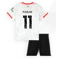 Liverpool Mohamed Salah #11 Kolmas Peliasu Lasten 2024-25 Lyhythihainen (+ Lyhyet housut)